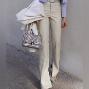 New Zara faux leather pants Never worn, 2